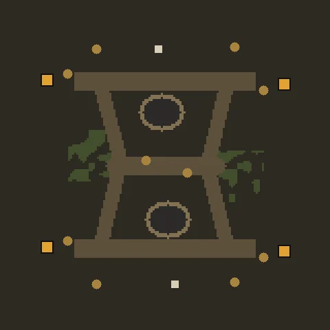 Tactical map of Border Depots
